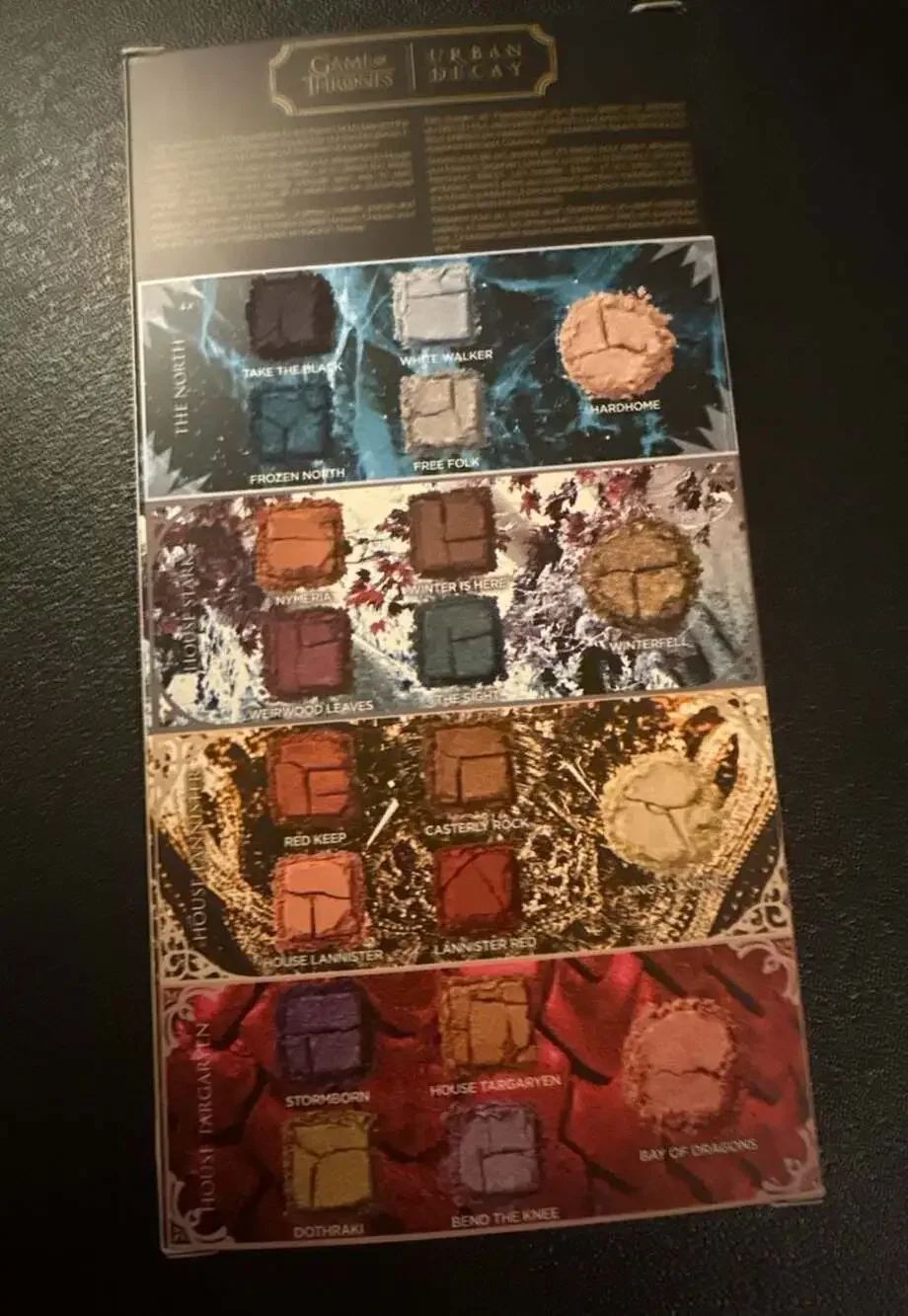 Limited Edition-Urban Decay‎ Game of Thrones Eyeshadow Palette